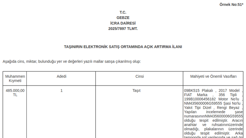 Otomobil - KOCAELİ GEBZE