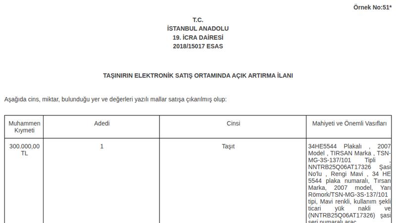 Satılık MG TSN MG 3S 137 101 2007 - İstanbul