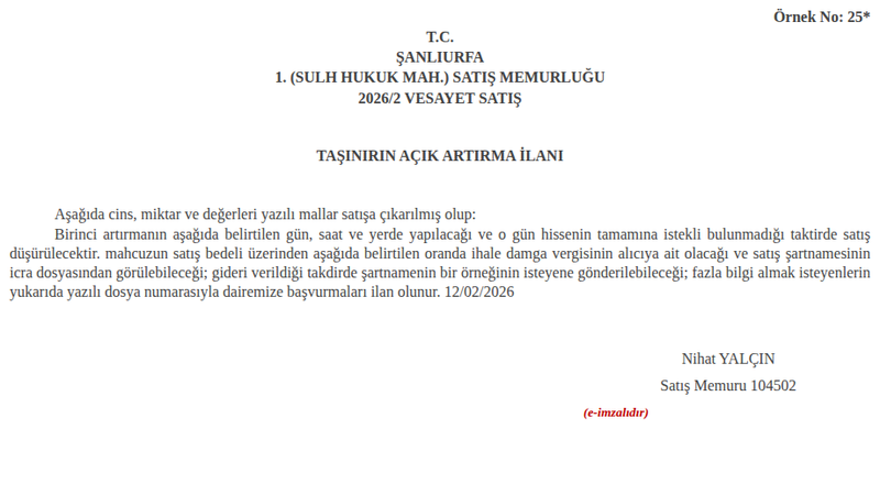 Satılık Audi 8V 2019 - Şanlıurfa