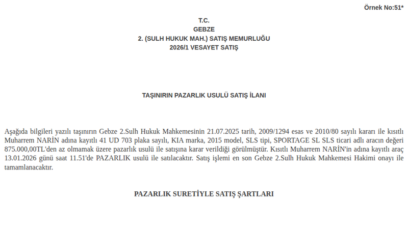 Otomobil - KOCAELİ GEBZE