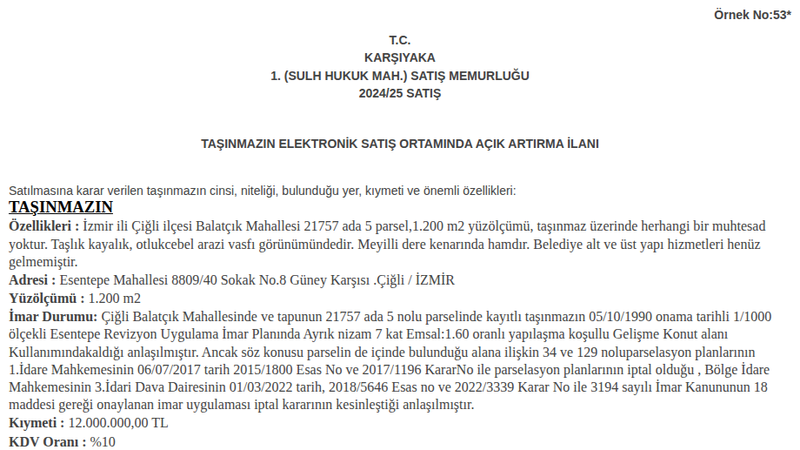 Konut - İZMİR ÇİĞLİ