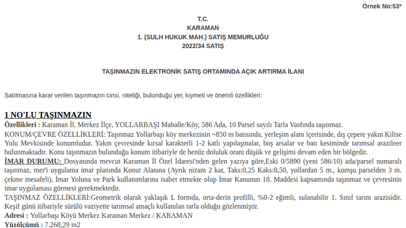 Satılık Konut - Karaman Merkez
