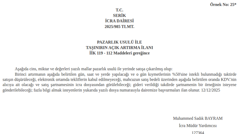 ANTALYA SERİK