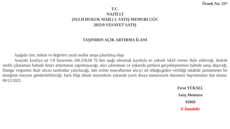 Satılık Honda 2019 - Aydın Nazilli