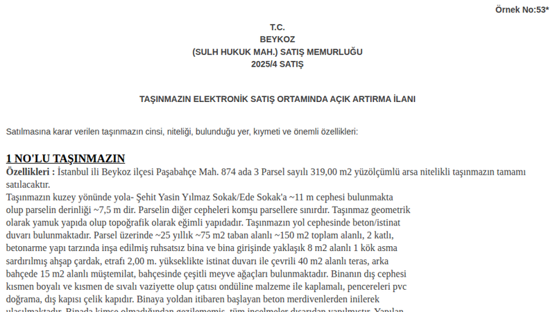 Satılık Müstakil Ev - İstanbul Beykoz