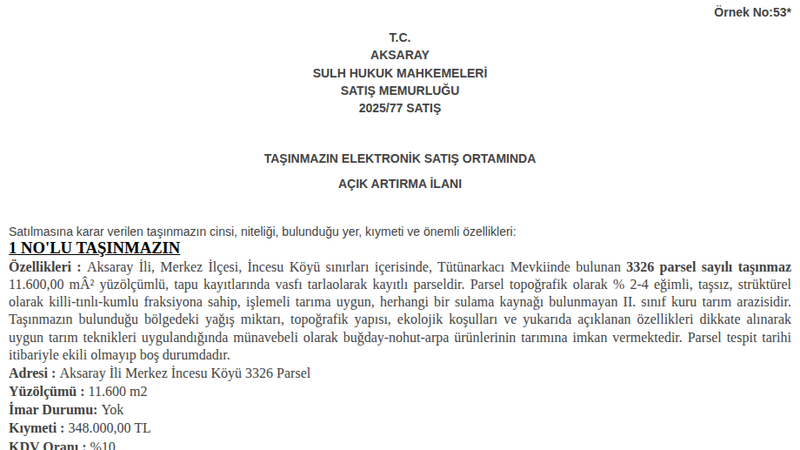 Satılık Konut - Aksaray Merkez