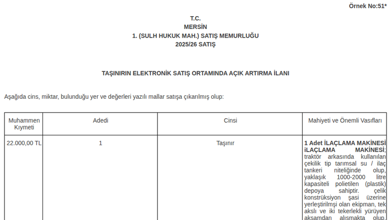 Satılık Depo - Mersin Akdeniz