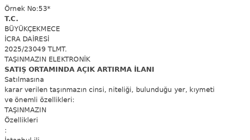 Satılık Daire - İstanbul Esenyurt