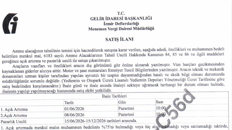 Şartname önizlemesi
