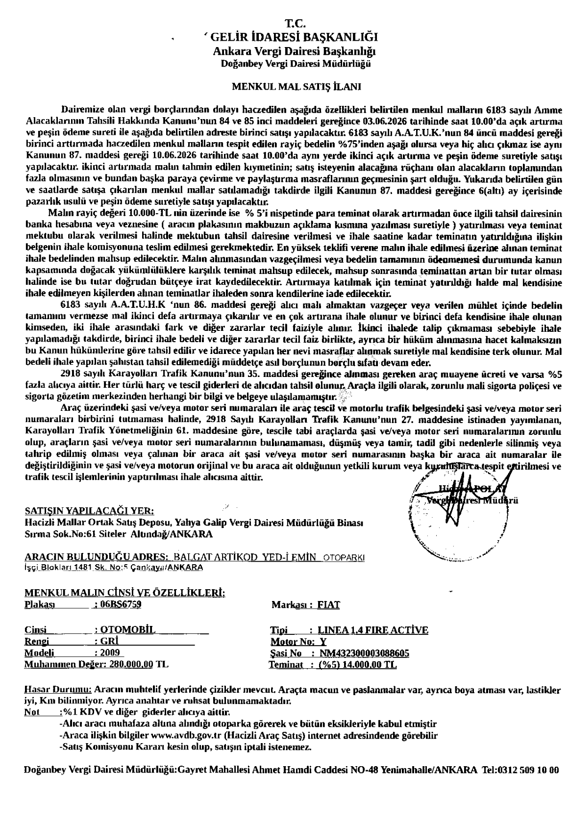 Şartname önizleme