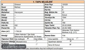 Satılık Konut - Giresun