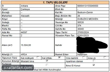 Konut - ANKARA ÇANKAYA - 407 m²