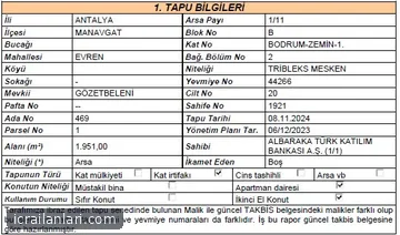 Konut - ANTALYA MANAVGAT - 128 m²