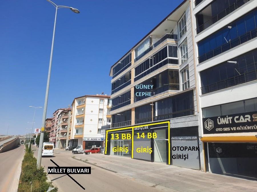Kırıkkale Merkez Satılık Dükkan - 10.500.000 TL
