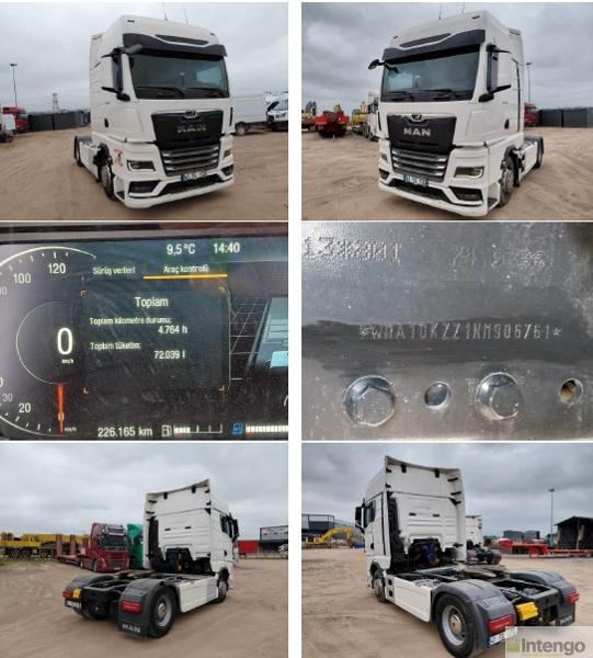 İstanbul Tuzla Satılık MAN MAN TGX Çekici 2022 - 3.300.000 TL