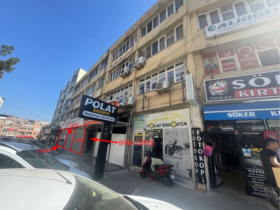 Hatay Reyhanlı Satılık Dükkan - 7.750.000 TL