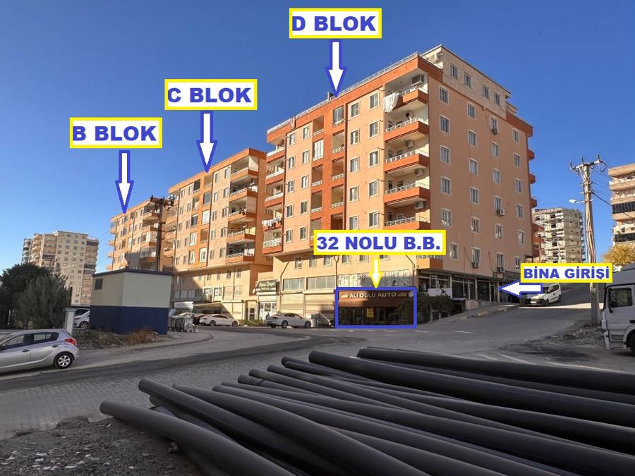 Mardin Artuklu Satılık Dükkan - 5.810.000 TL