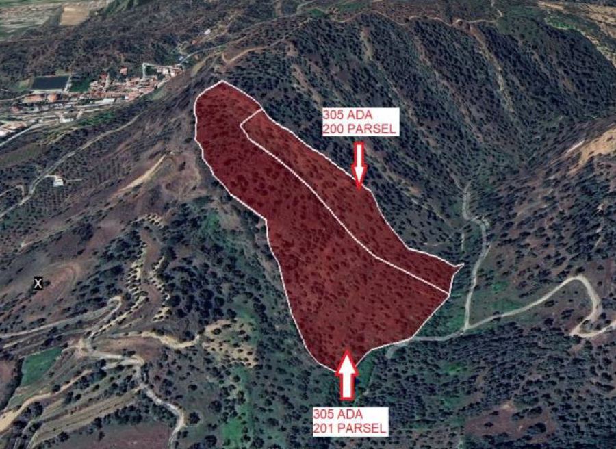 Aydın Nazilli Satılık Arsa - 45.590 m² - 5.850.000 TL
