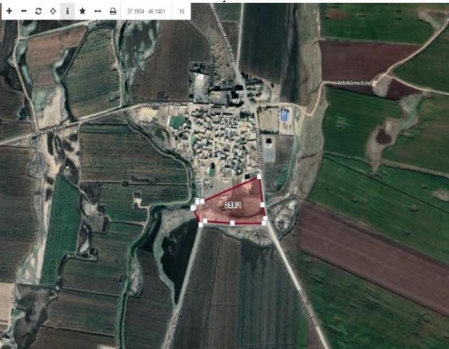 Mardin Derik Satılık Arsa - 3.487 m² - 785.000 TL