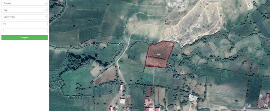 Diyarbakır Kulp Satılık Arsa - 6.194 m² - 450.000 TL