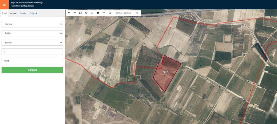 Manisa Salihli Satılık Arsa - 52.150 m² - 19.120.000 TL