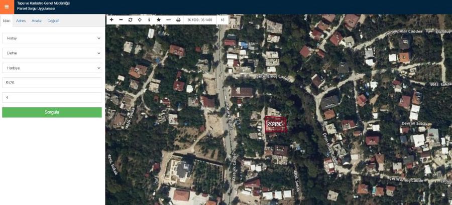 Hatay Defne Satılık Arsa - 150 m² - 800.000 TL