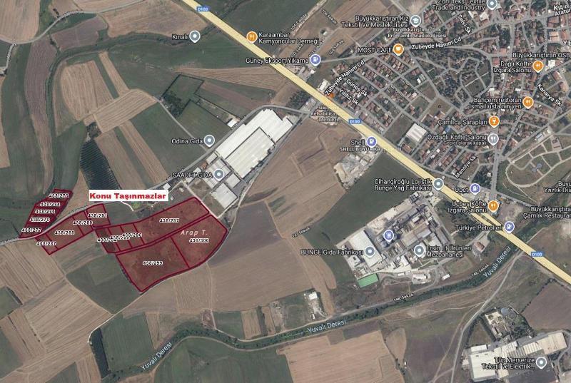 Kırklareli Lüleburgaz Satılık Arsa - 59.718 m² - 180.500.000 TL
