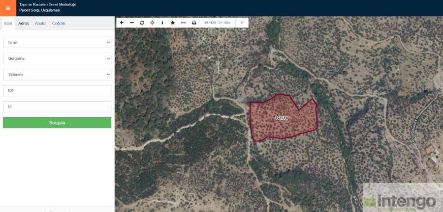 İzmir Bergama Satılık Arsa - 3.942.000 TL