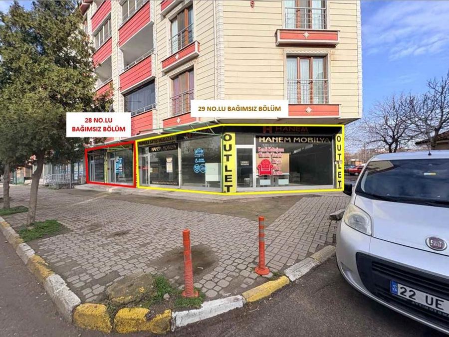 Edirne Uzunköprü Satılık Dükkan - 15.625.000 TL